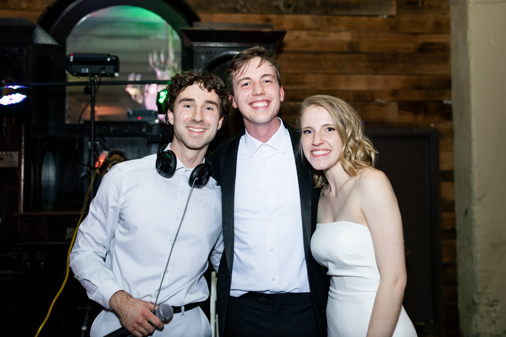 With the Happy Couple